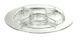 Antipastiera Rotonda 5 Cristalli