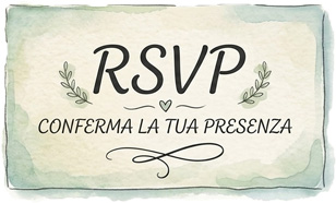 Illustrazione rsvp